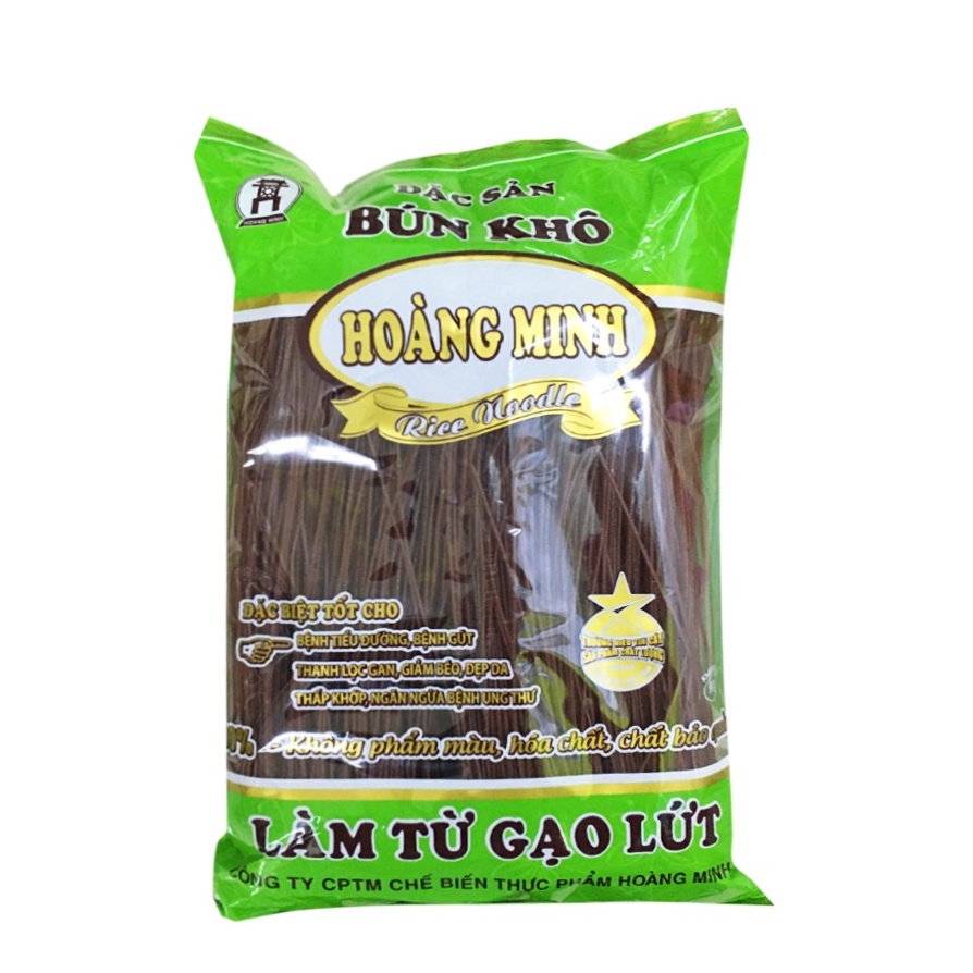 BÚN,PHỞ gạo lứt đỏ 500g new