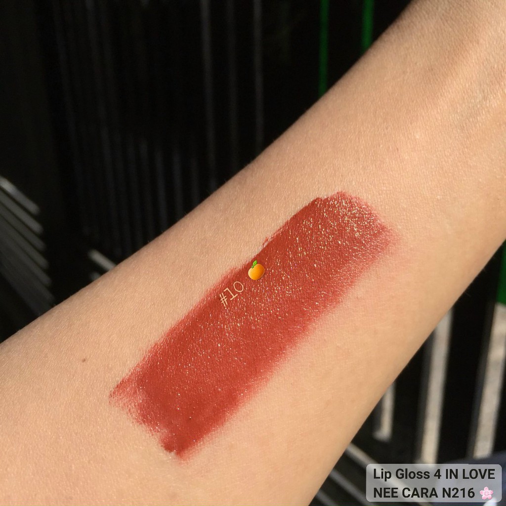 [ An Toàn  ] Son Kem Lỳ Nee Cara Lipstick 4 In Love Flamingo N216