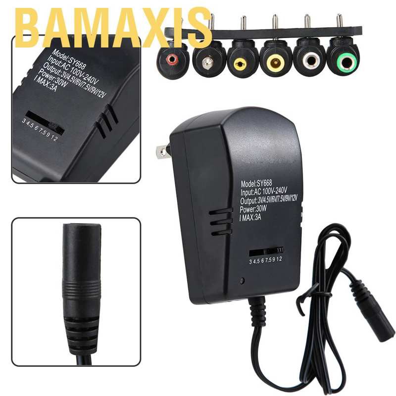 Bộ Sạc Điện Bamaxis Us 3 / 4.5v / 6v / 7.5v / 9v / 12v