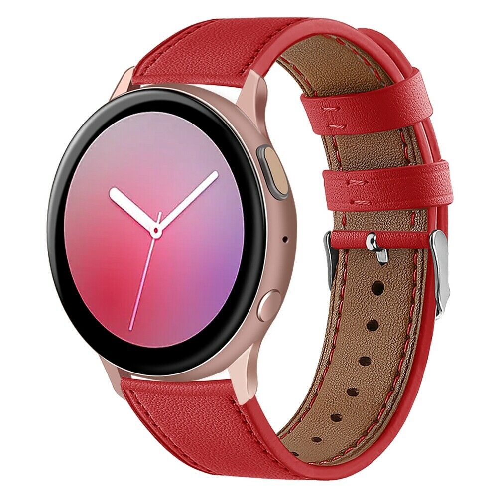 Dây đeo chất liệu da thật kích thước 20mm cho đồng hồ Samsung Galaxy Watch Active/Gear S2 Frontier S2 Classic 42mm
