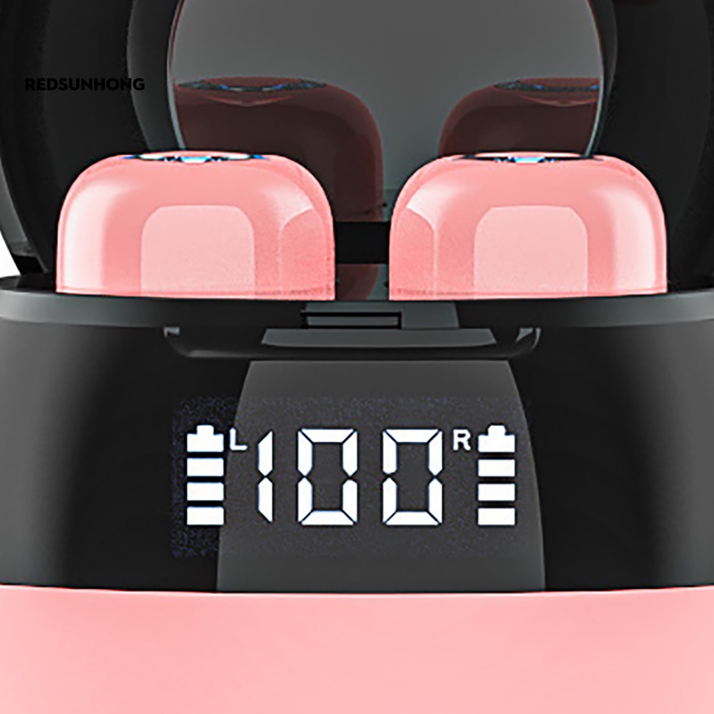 Tai Nghe Bluetooth Không Dây Mini Có Đèn Nhiều Màu RSH.z