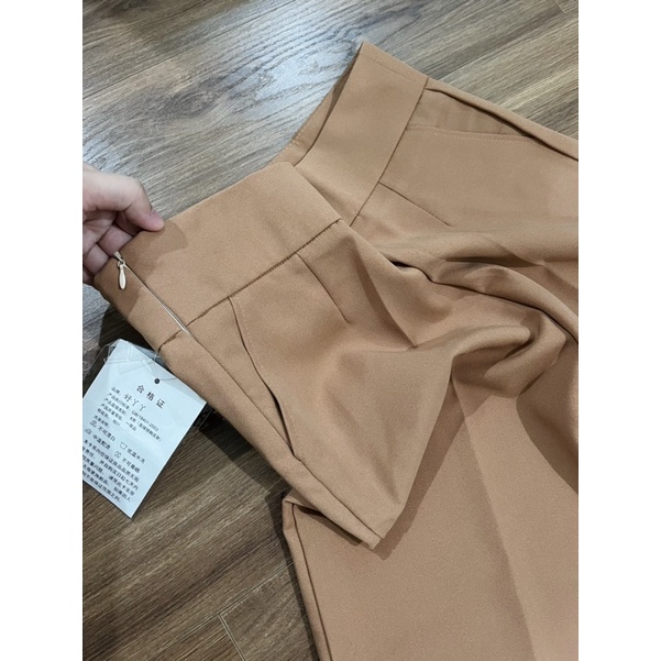 Quần ống ống rộng công sở