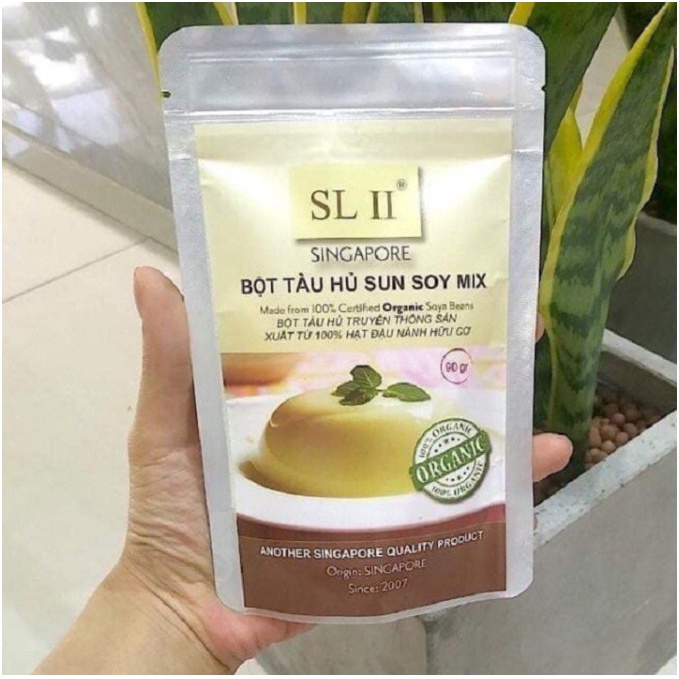 1gói Bột tàu hũ SUN SOY MIX origin SINGAPORE (90g)