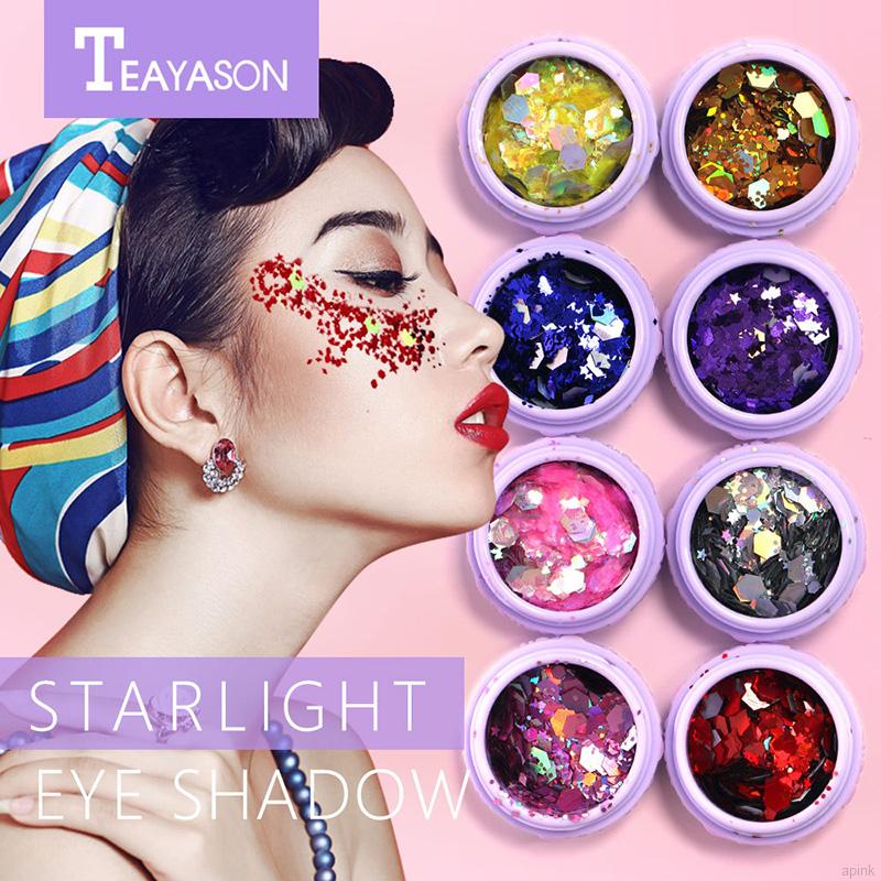 Pumpup Laser Sequins Glitter For Body Face Hair Makeup Shimmer Sequins