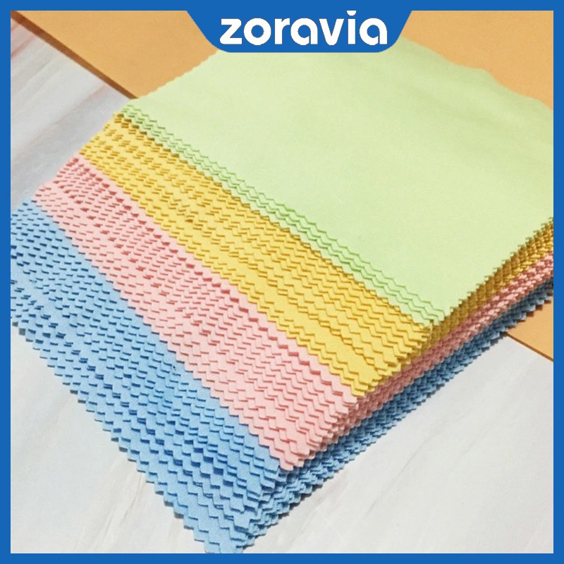 1 Khăn Lau Kính Nhiều Màu