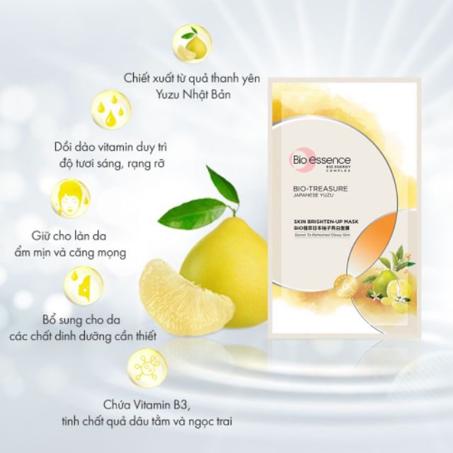 Mặt nạ dưỡng da cao cấp Bio Essence nhập khẩu