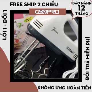 [Hàng Loại 1] Máy đánh trứng cầm tay Scarlet 7 cấp độ