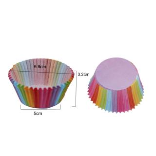 Set 100 Đế Giấy Lót Bánh Cupcake