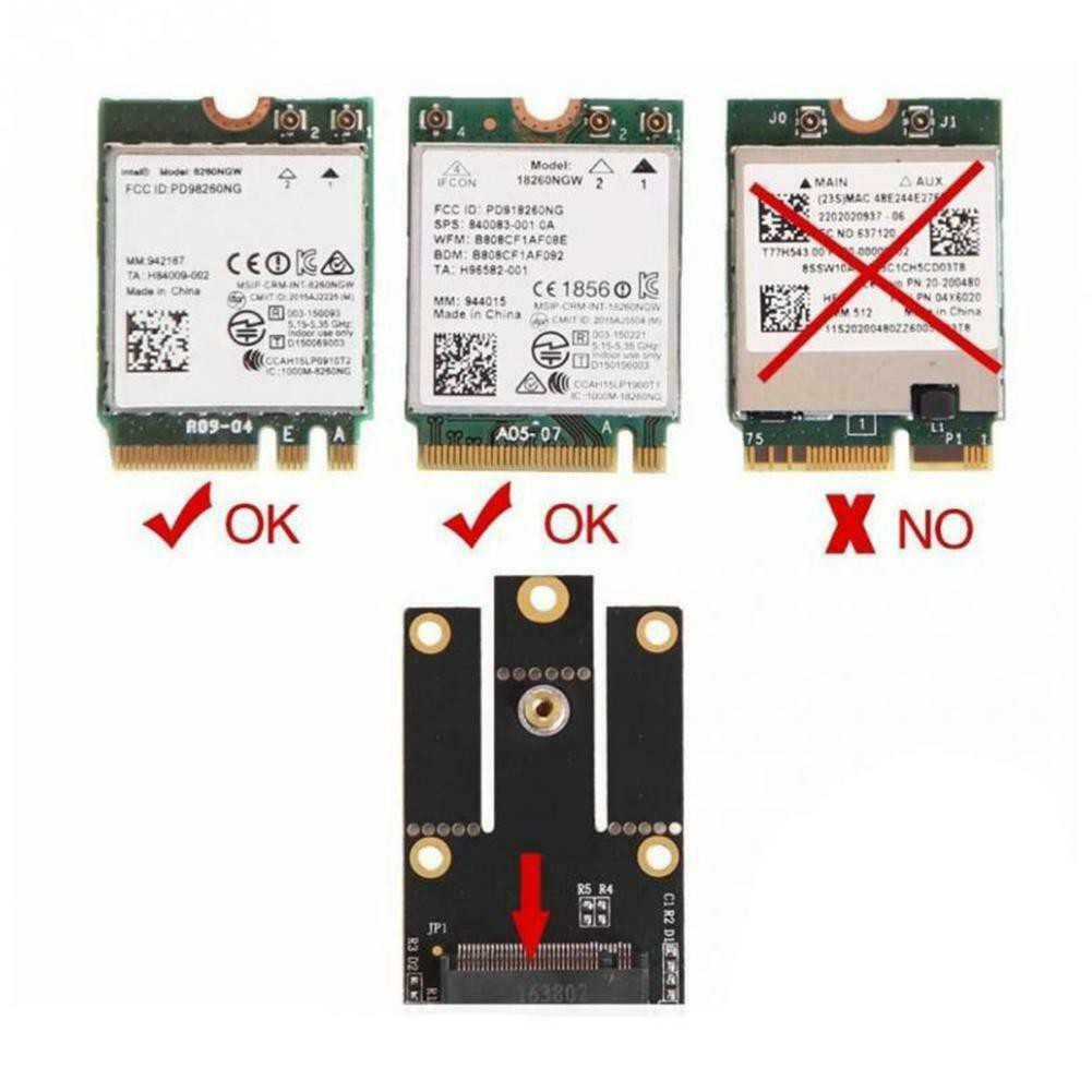 Card Chuyển Đổi Ngff Sang Mini Pci-E M.2 Wifi Cho Intel Ax200 9260 8526 8260 | BigBuy360 - bigbuy360.vn