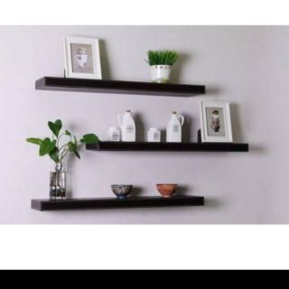 Kệ treo tường 1 thanh  ngang  60x15