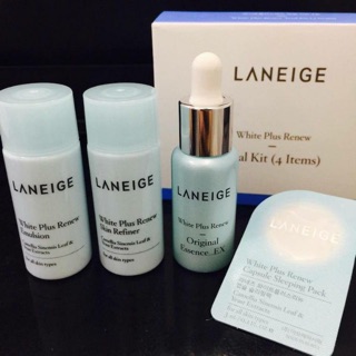 Kit dưỡng da Laneige White Plus Renew Trial Kit(4 Items) 