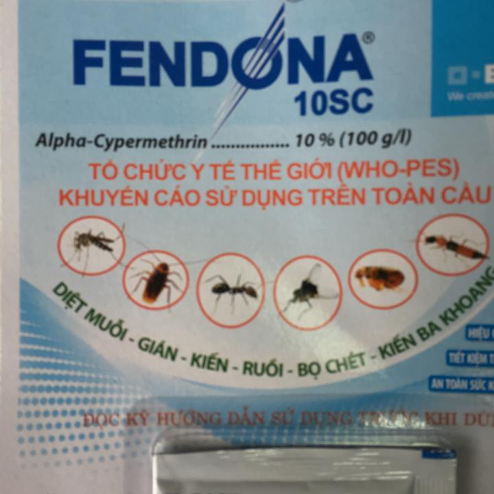 Chế phẩm diệt muỗi Fendona 10SC gói 5ml