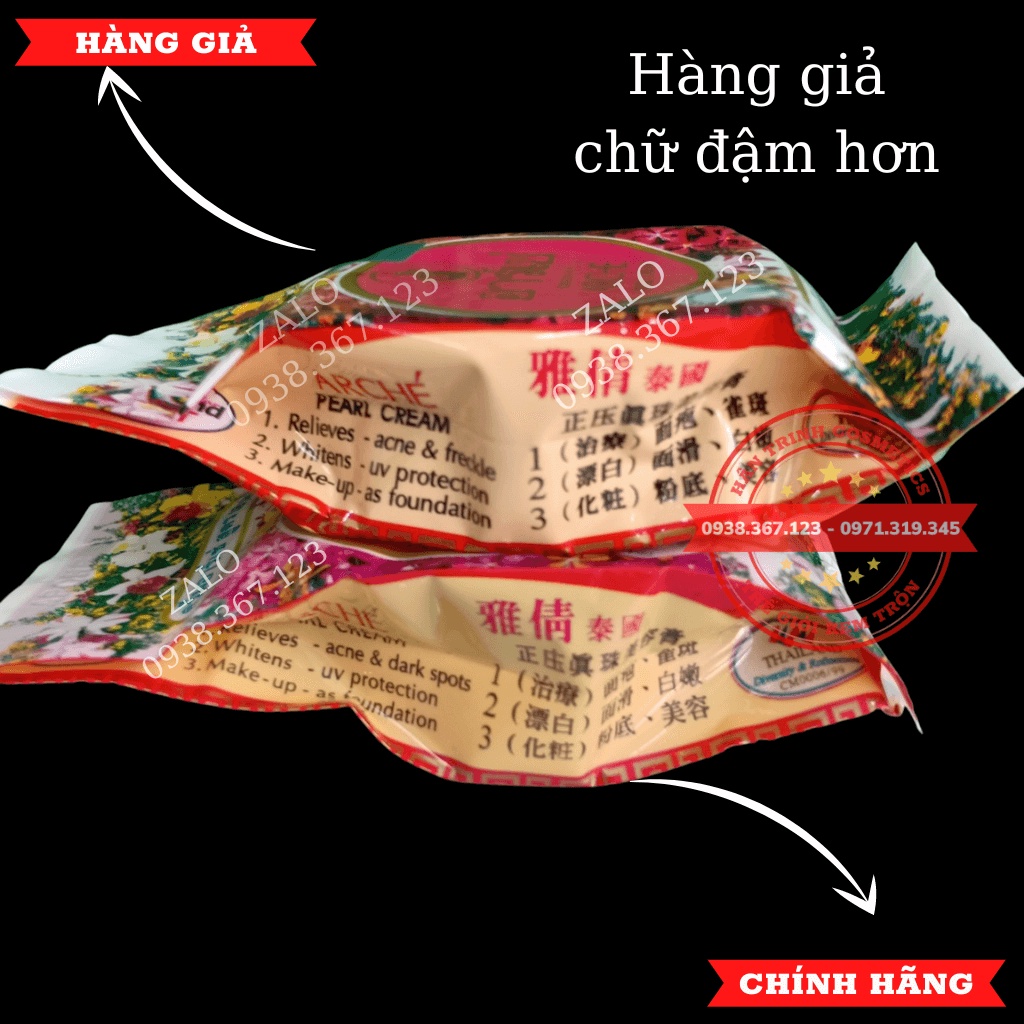 Kem Arche Thái Lan 3g Giúp Dưỡng Trắng Ngừa Thâm Nám Tàn Nhang - Mỹ Phẩm Hân Trinh