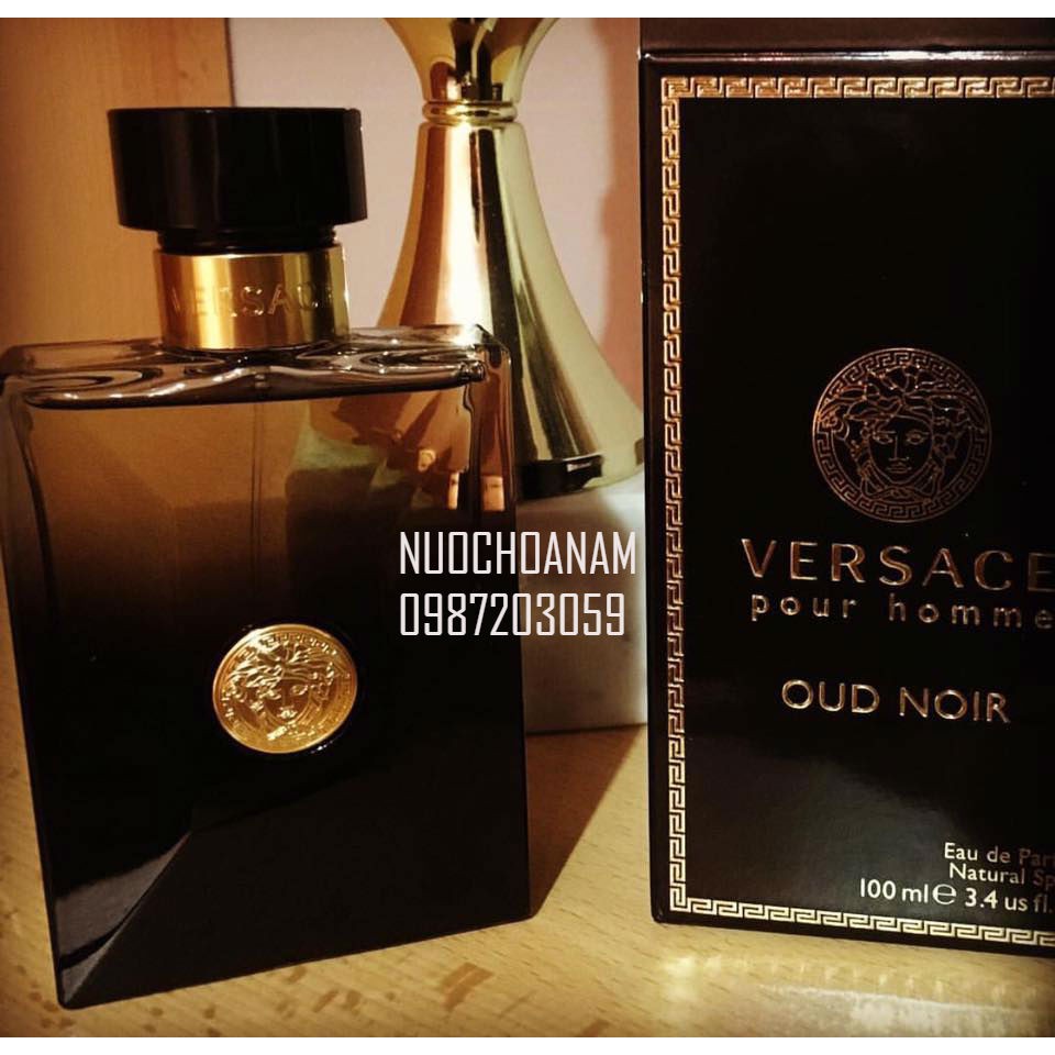 💎💎💎Nước Hoa Nam Versace Pour Homme Oud Noir Edp 100ml