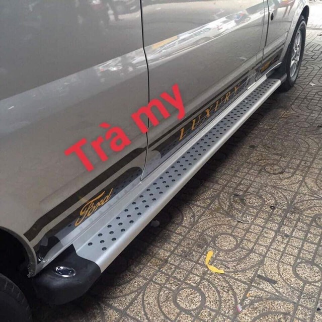 Ốp chụp đầu bậc lên xuống Ford Transit, Nhựa đầu bước lên xuống ô tô Transit Phạm Văn auto