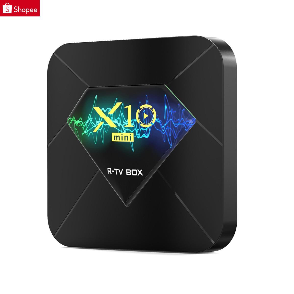 Tv Box X10Mini Android 10 Allwinner H313 Lõi Tứ Wifi Bt Smart Tv X10 Android 10.0 X10 Mini