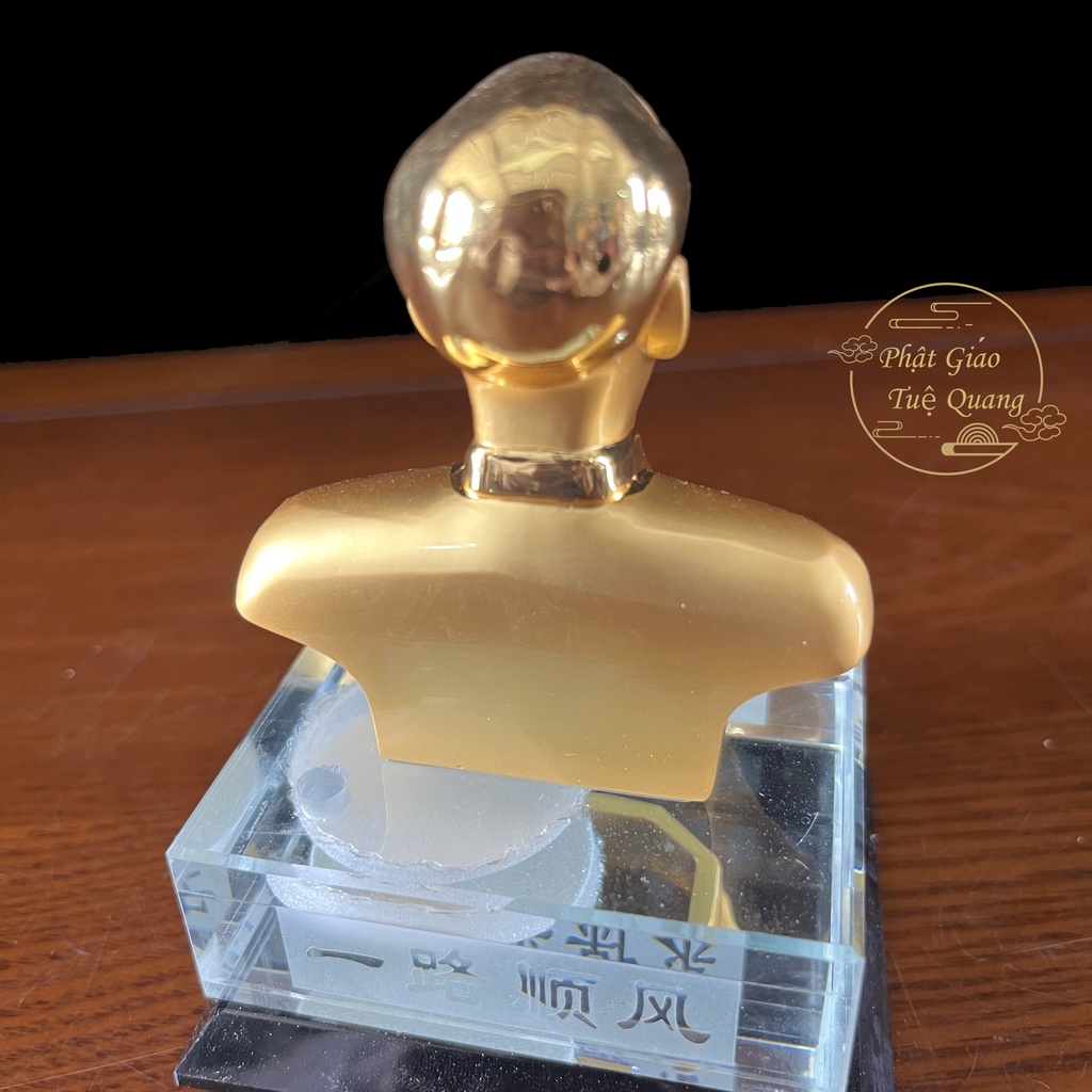 Tượng Bác Hồ Để xe (vật phẩm phong thủy thu hút tài lộc) phật giáo tuệ quang