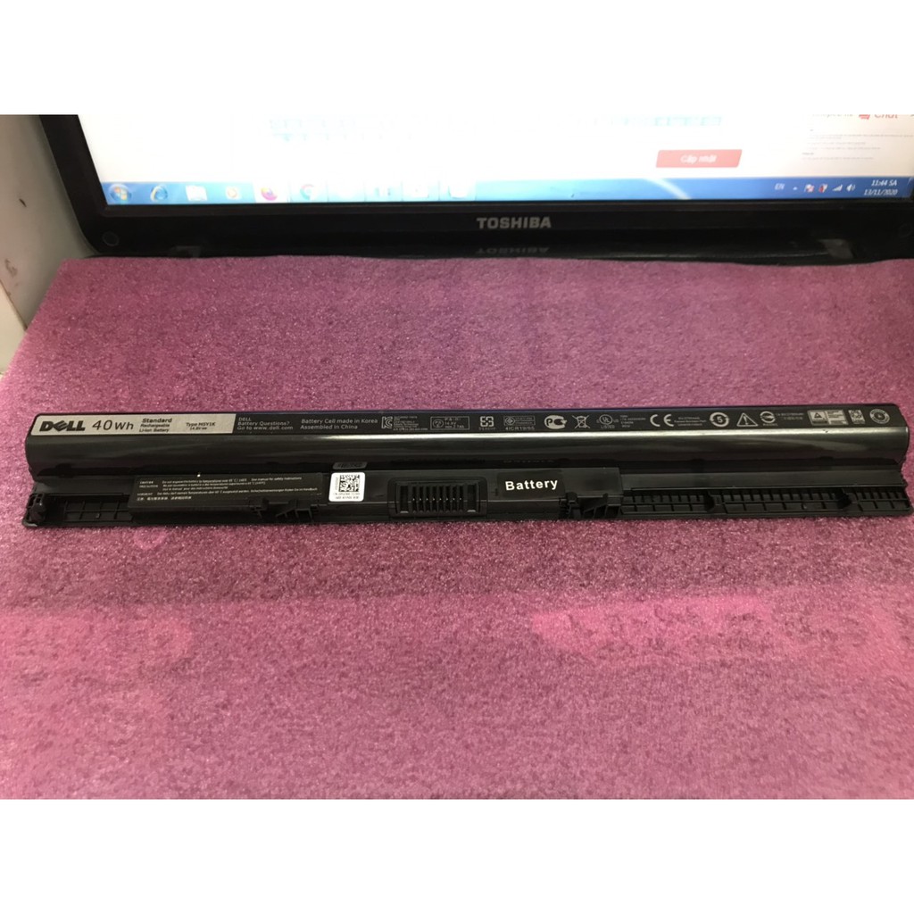 Pin Dell (Original)40Wh 3551 3451 3551 3458 3558 5551 5555 5558 (M5Y1K) Battery