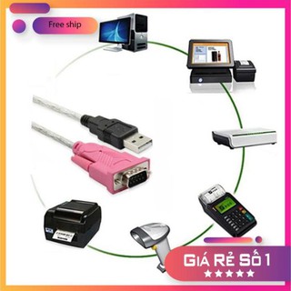 [FREESHIP] USB sang RS232 | Cáp chuyển đổi USB to COM