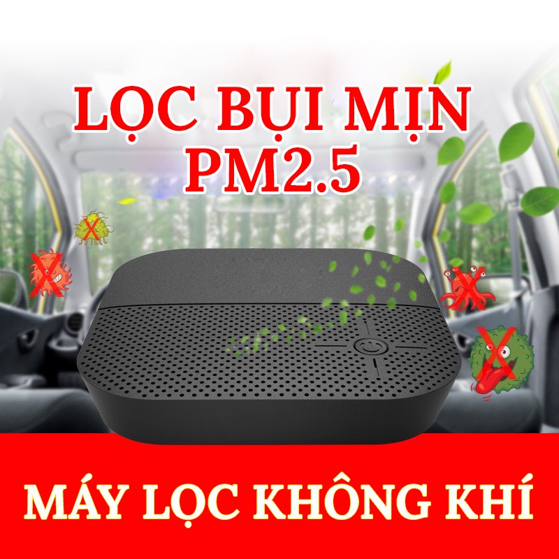 Máy Lọc Không Khí Ô Tô Lọc Bụi Mịn PM2.5