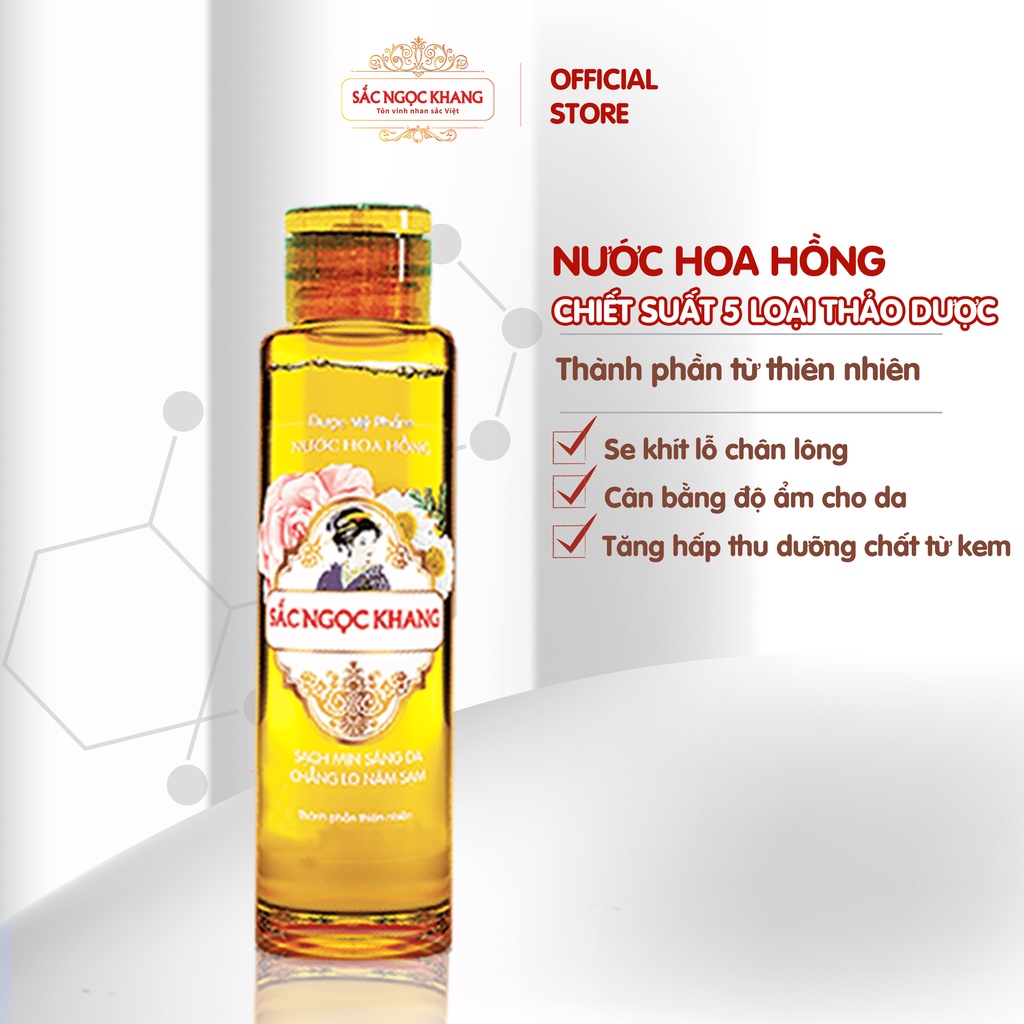 Nước Hoa Hồng Sắc Ngọc Khang 145ml