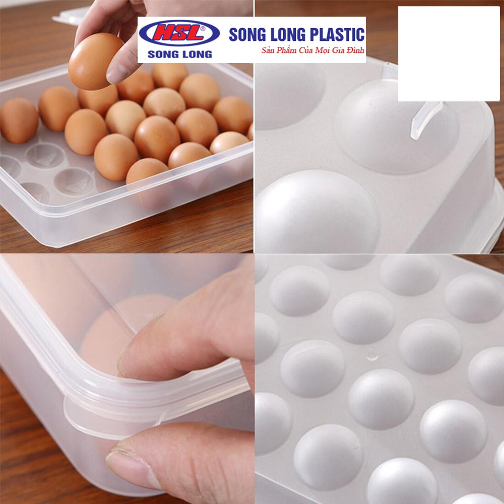 Khay đựng trứng 24 quả Song Long Plastic - 2795 (6786)