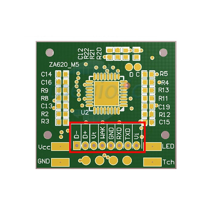 Module cảm biến nhận dạng vân tay AS608- HT098