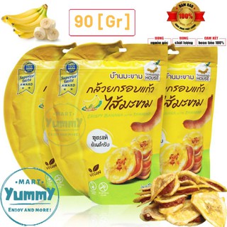 Chuối kẹp me Thái Lan 90 gram (New) - Chuối sấy kẹp me Thái Lan