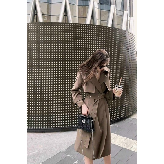 Áo khoác kaki dáng dài cao cấp chuẩn VANE