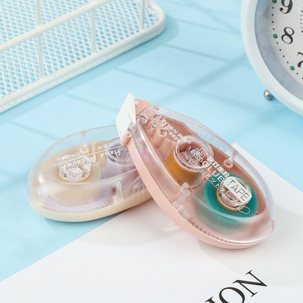 CHOOKEY Cây Lăn Keo Họa Tiết Chấm Bi Độc Đáo Trang Trí Đồ Thủ Công DIY