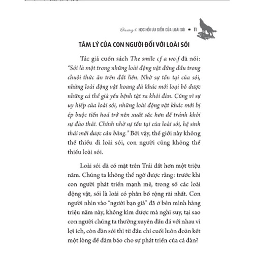 Sách- Phép tắc loài sói - Đạo lý sinh tồn của kẻ mạnh