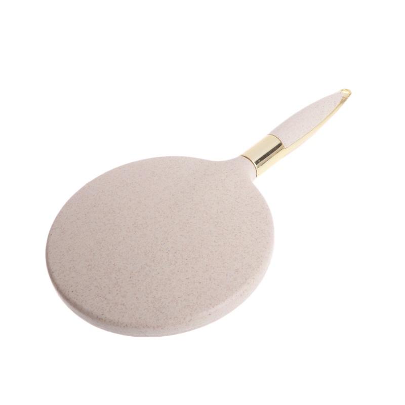 Youyo Gương Trang Điểm Cầm Tay Hình Chữ Nhật Bằng Nhựa Phong Cách Retro Vintage Dễ Thương