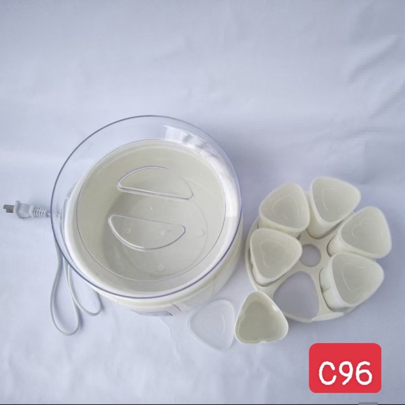 PVN45237 Máy làm sữa chua 6 cốc nhựa