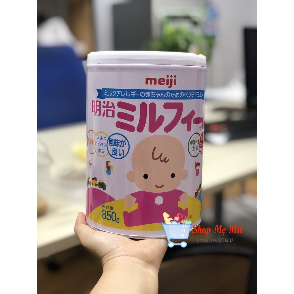 Sữa bột Meiji HP cho bé dị ứng đạm sữa bò 850g nội địa Nhật