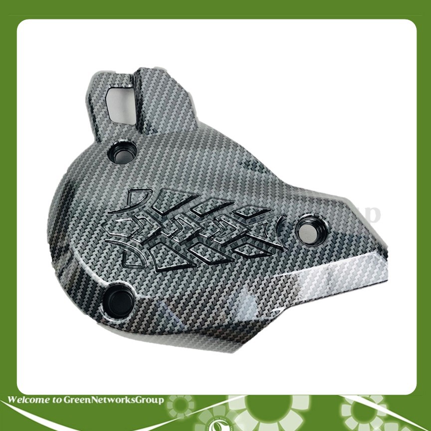 Chụp ốp lốc máy trước xe Air Blade 2020 mạ carbon Greennetworks