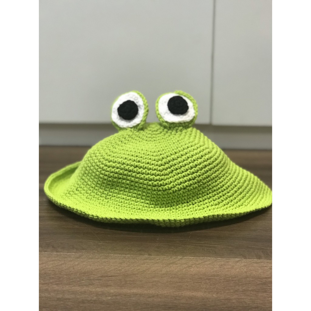 Nón bucket hình ếch dễ thương - frog bucket hat
