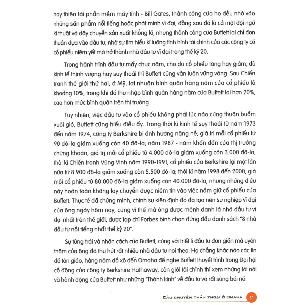 Sách - Sách Lược Đầu Tư Của W. Buffett