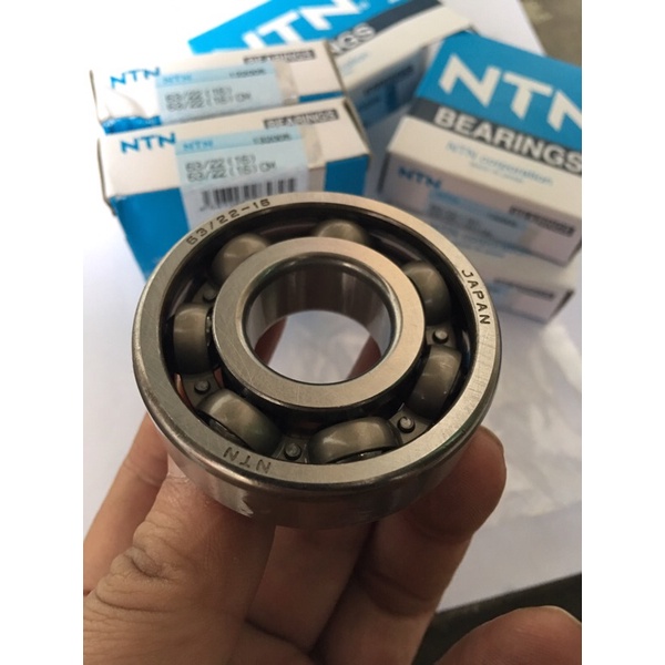 Vòng bi, bạc đạn chính hãng NTN 63/22 dày 16mm sử dụng cho dên xe máy