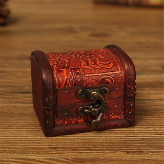 Hộp gỗ đựng trang sức phong cách vintage Châu Âu