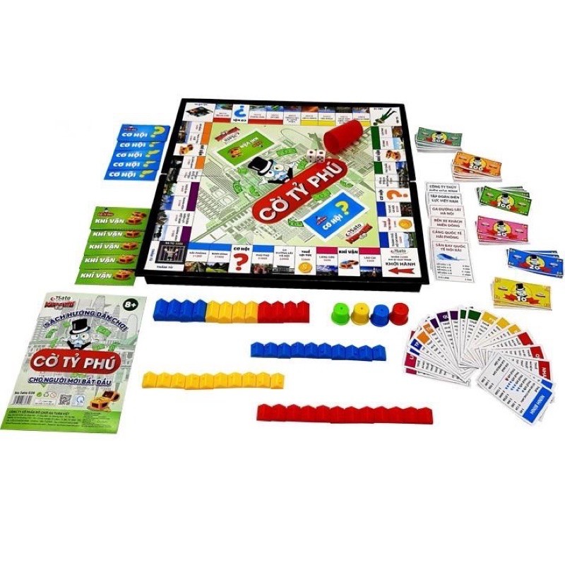 Đồ Chơi Cờ Tỷ Phú Sato Cao Cấp Dành Cho Bé