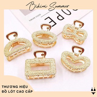 Set 5 Kẹp Tóc Nữ Vân Nổi Mới