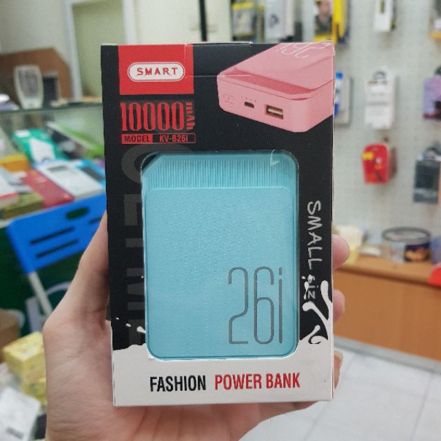 Sạc dự phòng mini 10000mah B26i chính hãng