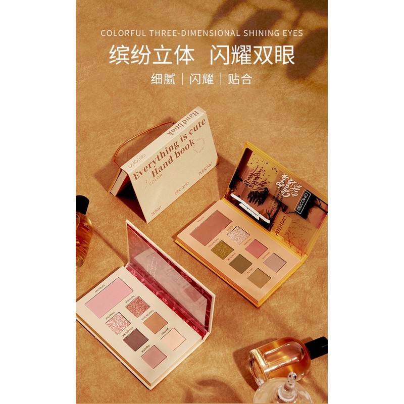 Bảng phấn mắt kèm má hồng siêu tiện lợi | BigBuy360 - bigbuy360.vn