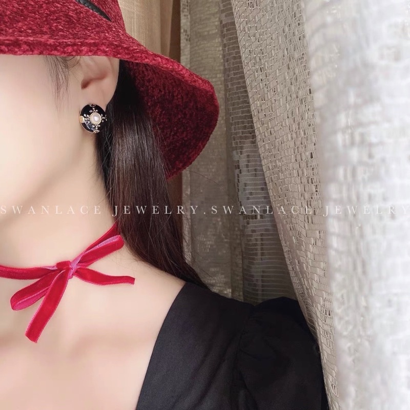 Khuyên tai dáng tròn retro cổ điển vintage - Maben