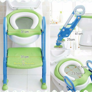 Nắp bồn cầu có thang cho bé