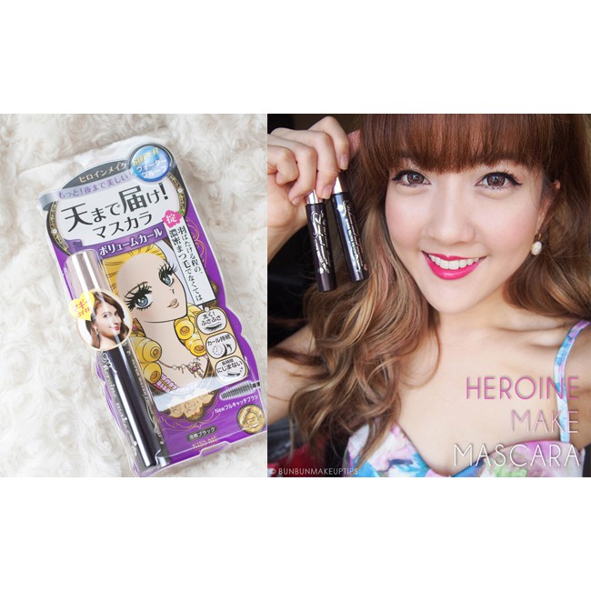 Chuốt mi Heroine Make Volume &amp; Curl Mascara của Nhật