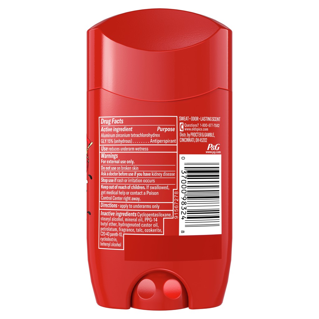 [HOT] Lăn Khử Mùi Old Spice Wild Collection Krakengard 73Gr (Sáp Trắng)