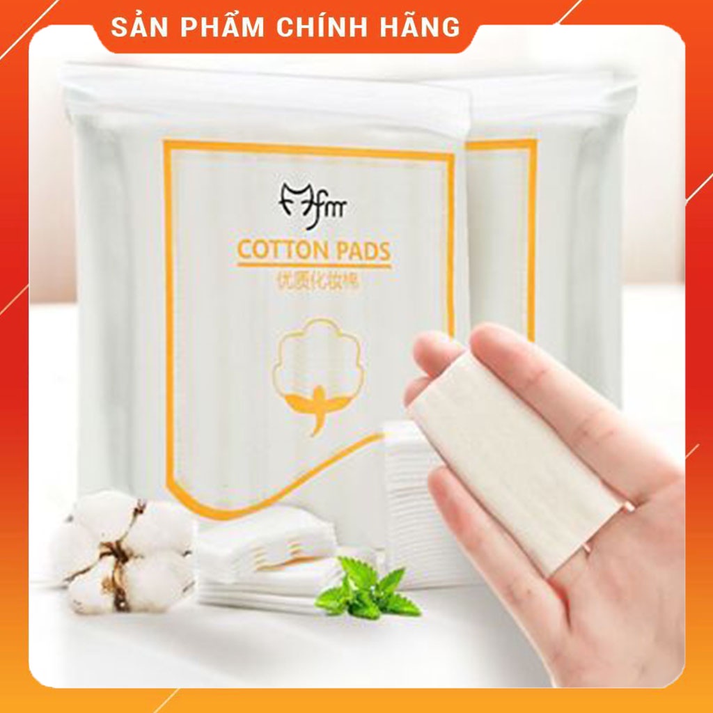 Bông Tẩy Trang 3 Lớp Cotton Pads 222 Miếng Tẩy Trang Da Mặt