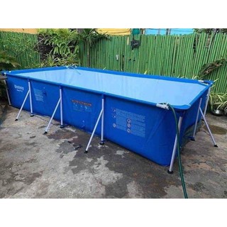 Bể bơi lắp ghép cho bé 4mx2.11mx81cm