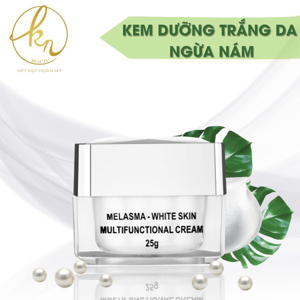 [🎁KÈM QUÀ TẶNG CAO CẤP]  Kem Dưỡng Trắng Ngừa Nám KN Beauty Melasma-White Skin Multifunctional Cream 25 gram